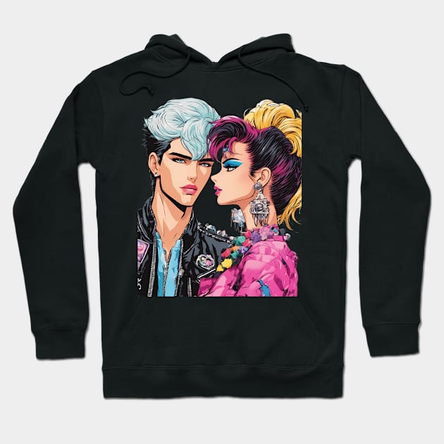 Couples Love Hoodie by animegirlnft